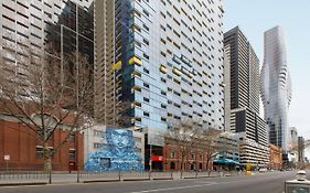 Skyline Panorama In Melbourne Cbd With Parking